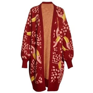 Farm Rio Toucan Cardigan Sweater